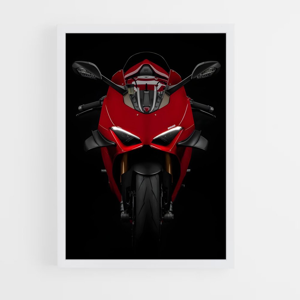 Poster Panigale v magnifique – affiche Ducati (vue 3)